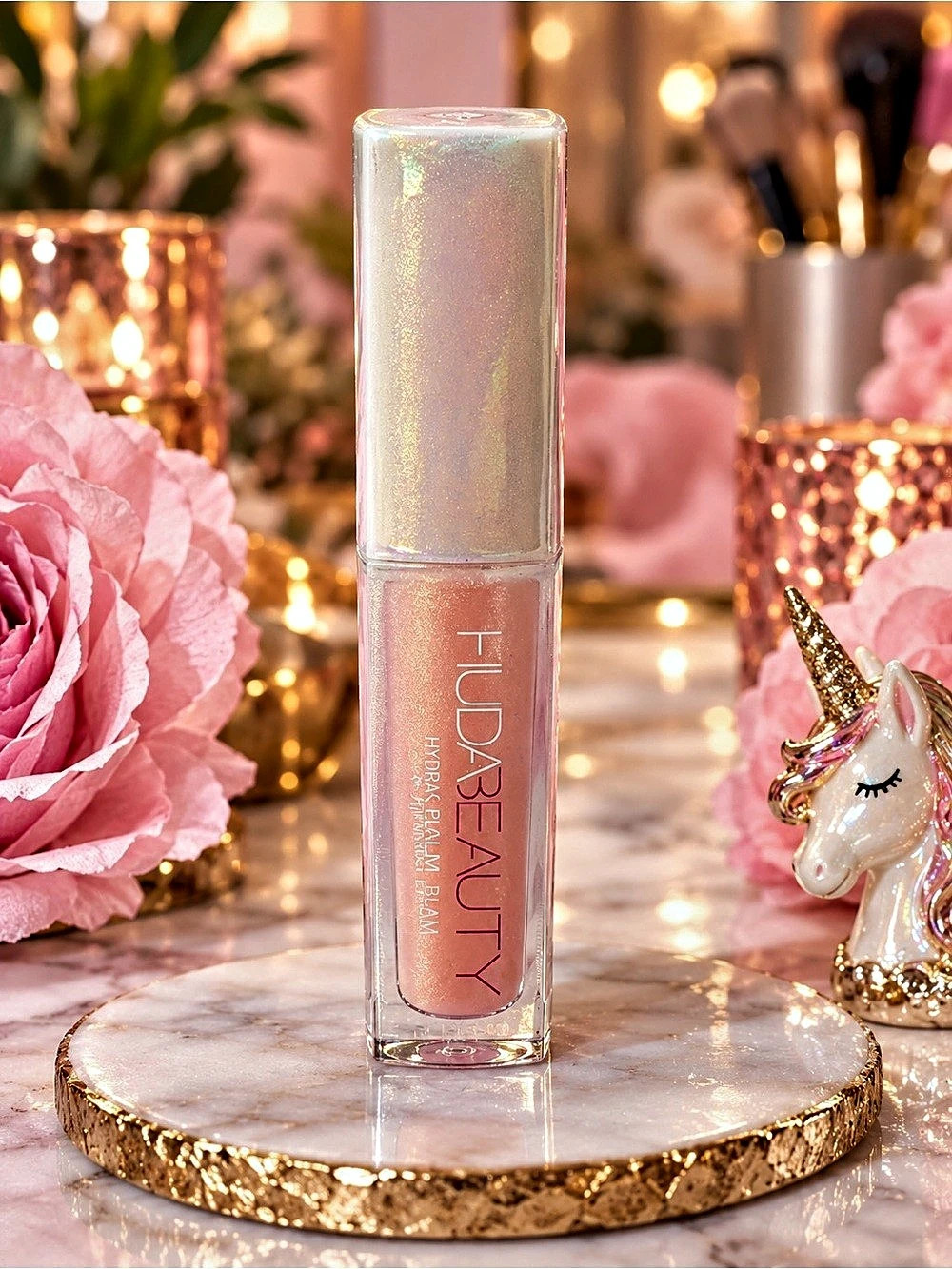 HUDA BEAUTY Silk Balm Hydra-Plumping Lip Balm Blush 1.8mL Sealed